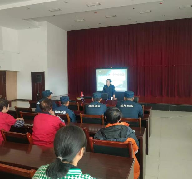 人人講安全  個個會應急 --現(xiàn)代物流公司開展&ldquo;安全生產(chǎn)月&rdquo;消防安全主題活動