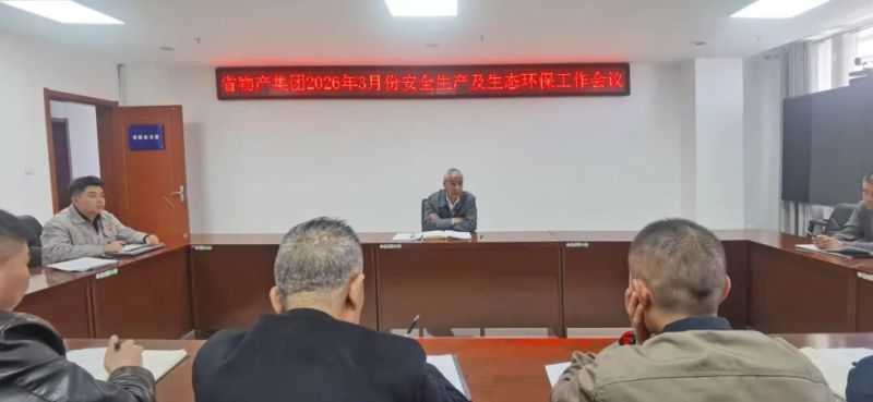 集團召開3月份安全生產(chǎn)及生態(tài)環(huán)保工作會議
