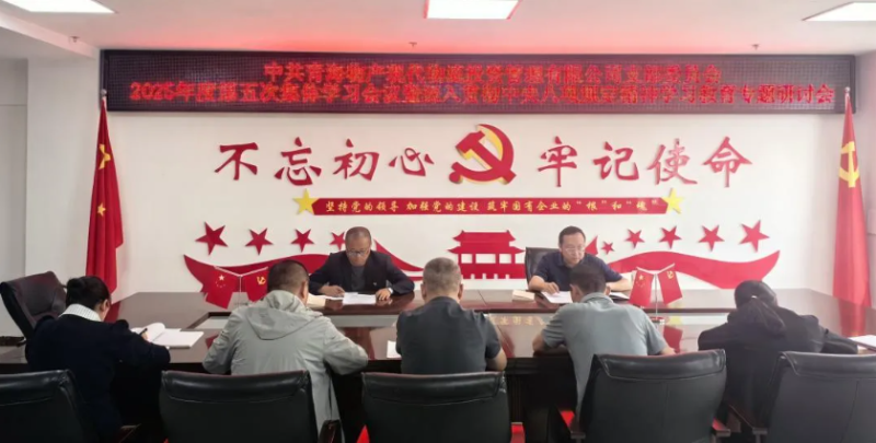 現(xiàn)代物流公司黨支部召開(kāi)深入貫徹中央八項(xiàng)規(guī)定精神學(xué)習(xí)教育第二次專題研討會(huì)