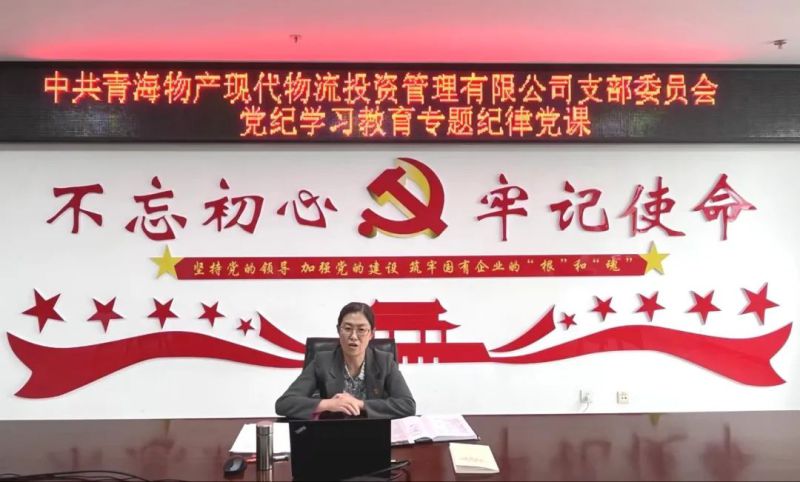 嚴明紀律作風 永葆政治本色&mdash;&mdash;集團黨委書記、董事長劉玲同志講授專題紀律黨課