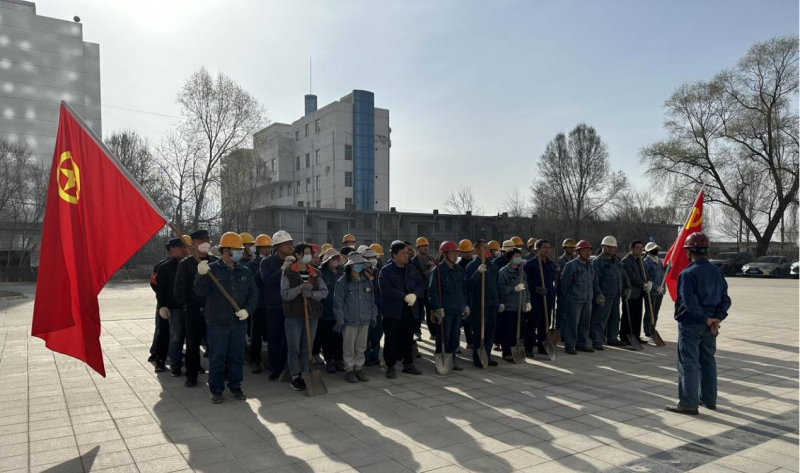 物產工投公司基層黨支部和公司團支部聯(lián)合開展&ldquo;共筑家園 正植有你&rdquo;主題黨日、團日活動