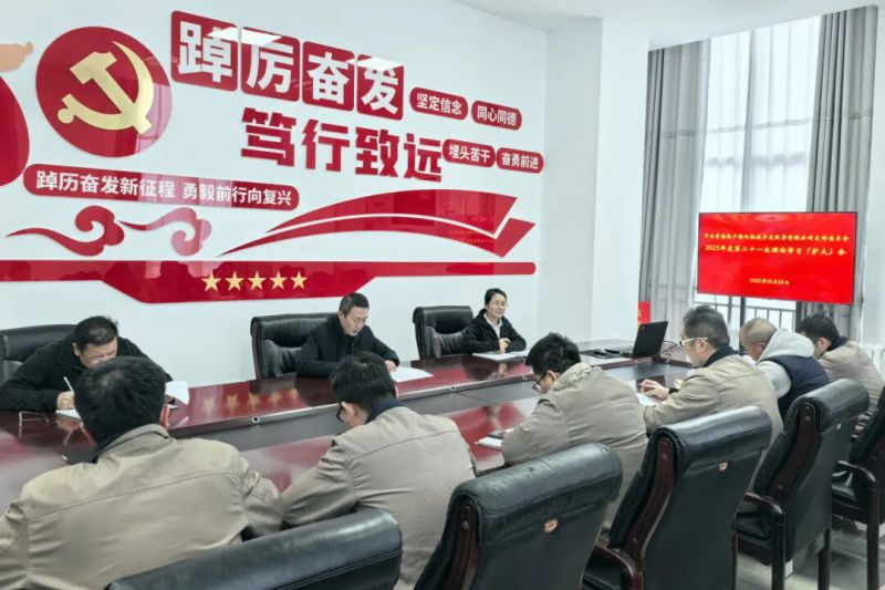 集團黨委委員、紀委書記潘彬列席旁聽朝開公司黨支部理論學習會并講授專題黨課