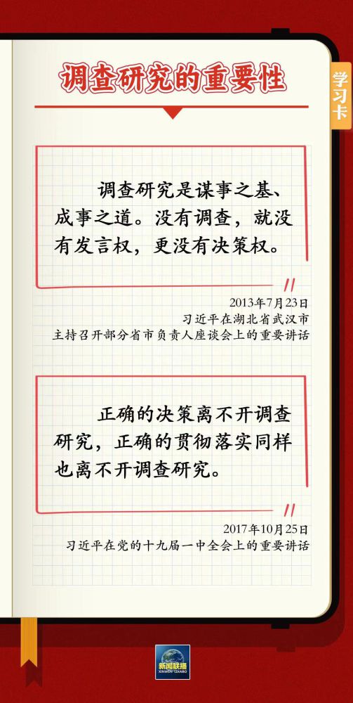 學習卡丨如何深入調(diào)查研究？跟總書記學習&ldquo;五字訣&rdquo;