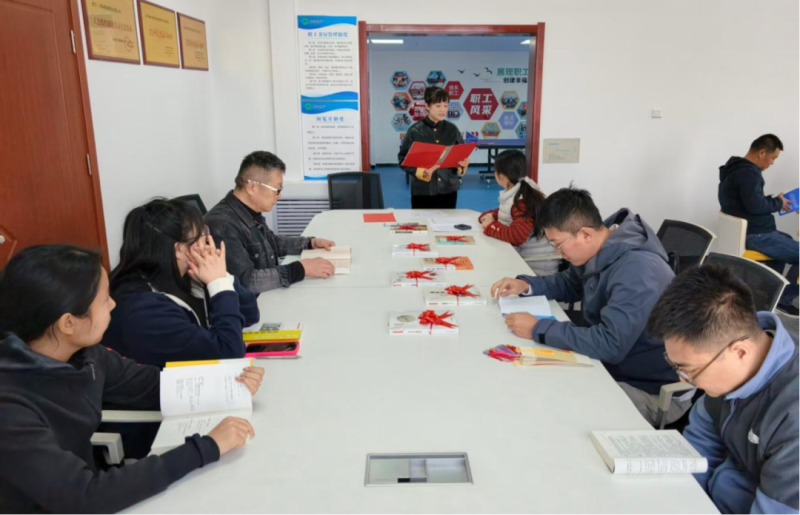 朝開(kāi)公司聯(lián)合現(xiàn)代物流公司舉辦 &ldquo;4&middot;23&rdquo;世界讀書(shū)日主題活動(dòng)