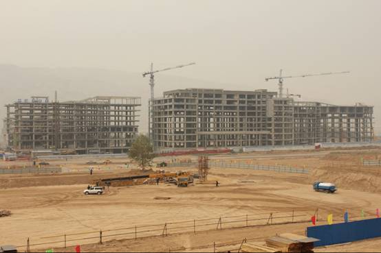 青海省副省長王黎明一行視察  朝陽物流園區(qū)，臨空經濟開發(fā)區(qū)工作